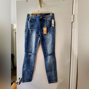 New with tags Hippie Laundry mid rise skinny jeans 29